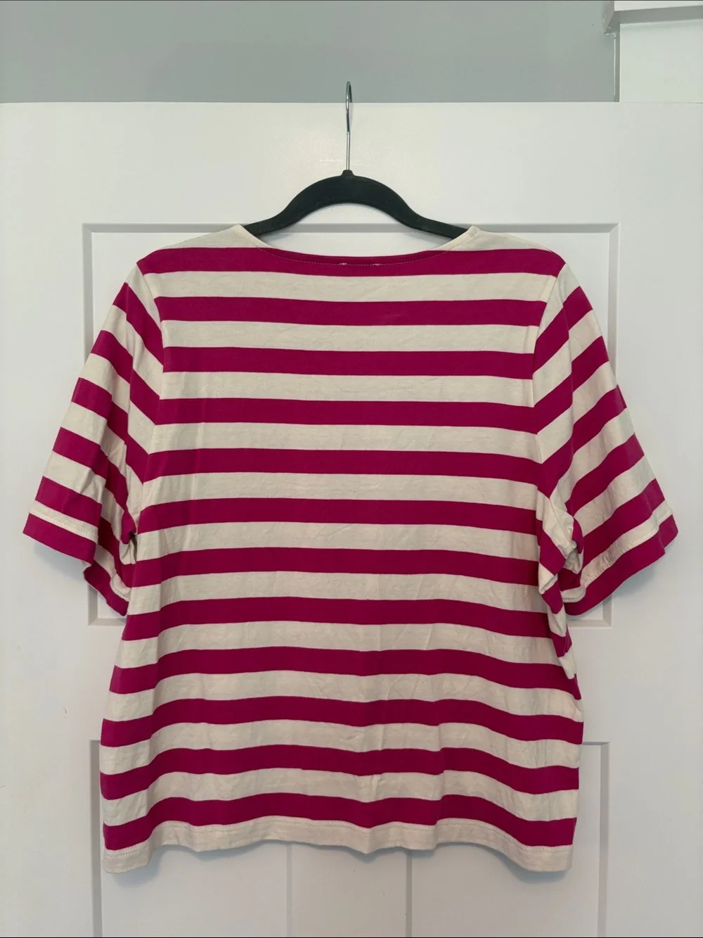 J Crew button detail t shirt